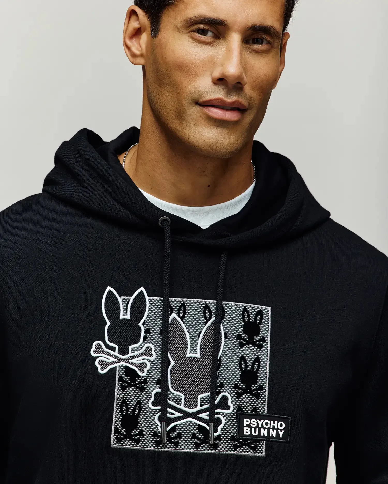 MENS VAREN FRENCH TERRY HOODIE - MT0500156 sold by Psycho Bunny product image thumbnail 2