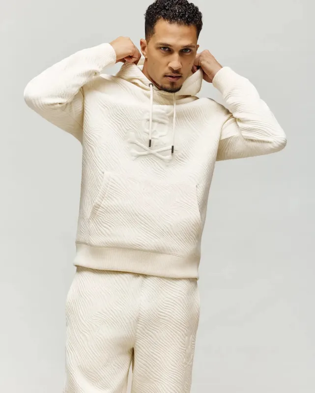 MENS KENDRICK TEXTURED HOODIE - MT0500097 made by Psycho Bunny