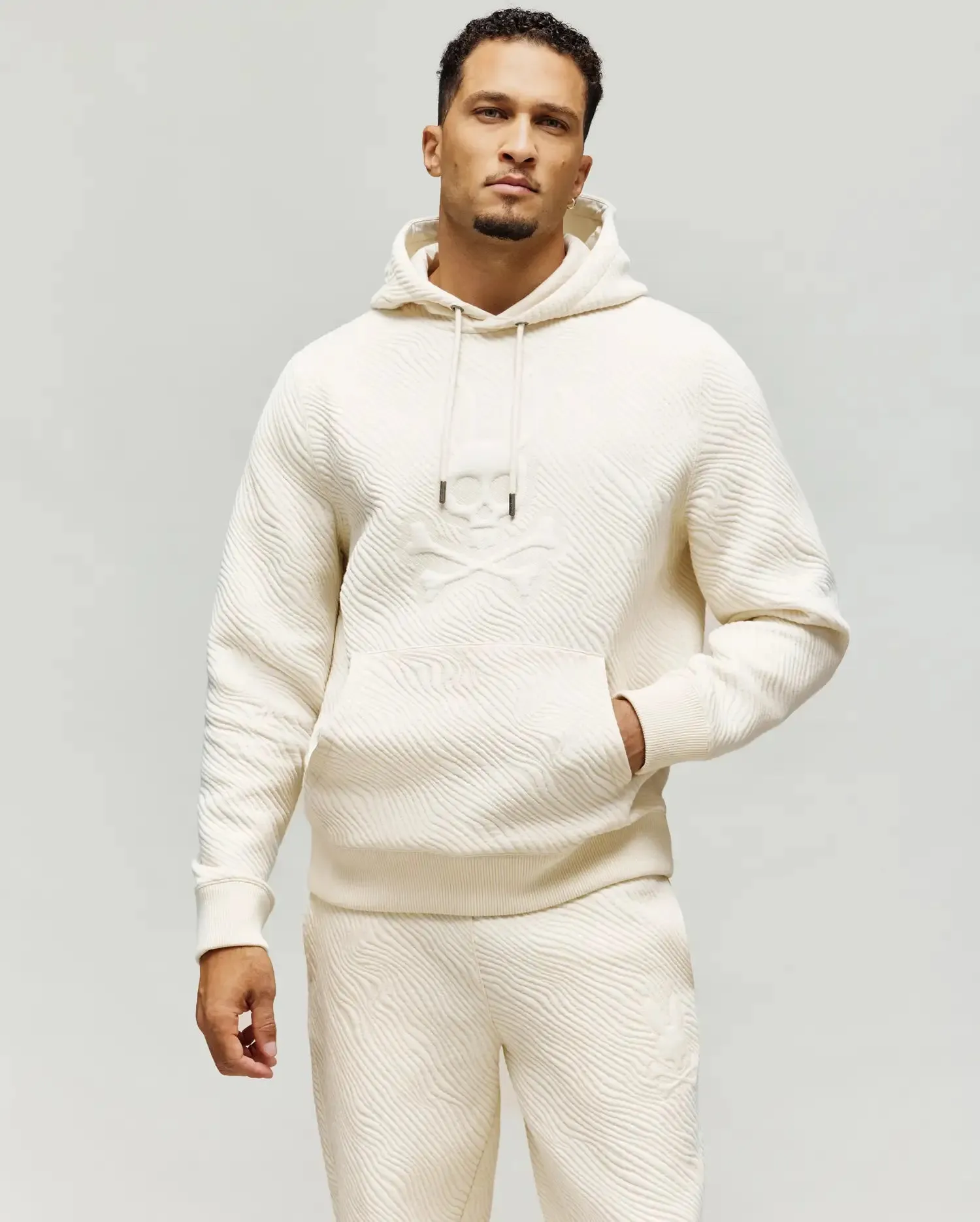 MENS KENDRICK TEXTURED HOODIE - MT0500097 sold by Psycho Bunny product image thumbnail 3