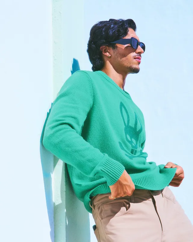 MENS SAXON COZY YARN CREW - MT0400074 made by Psycho Bunny