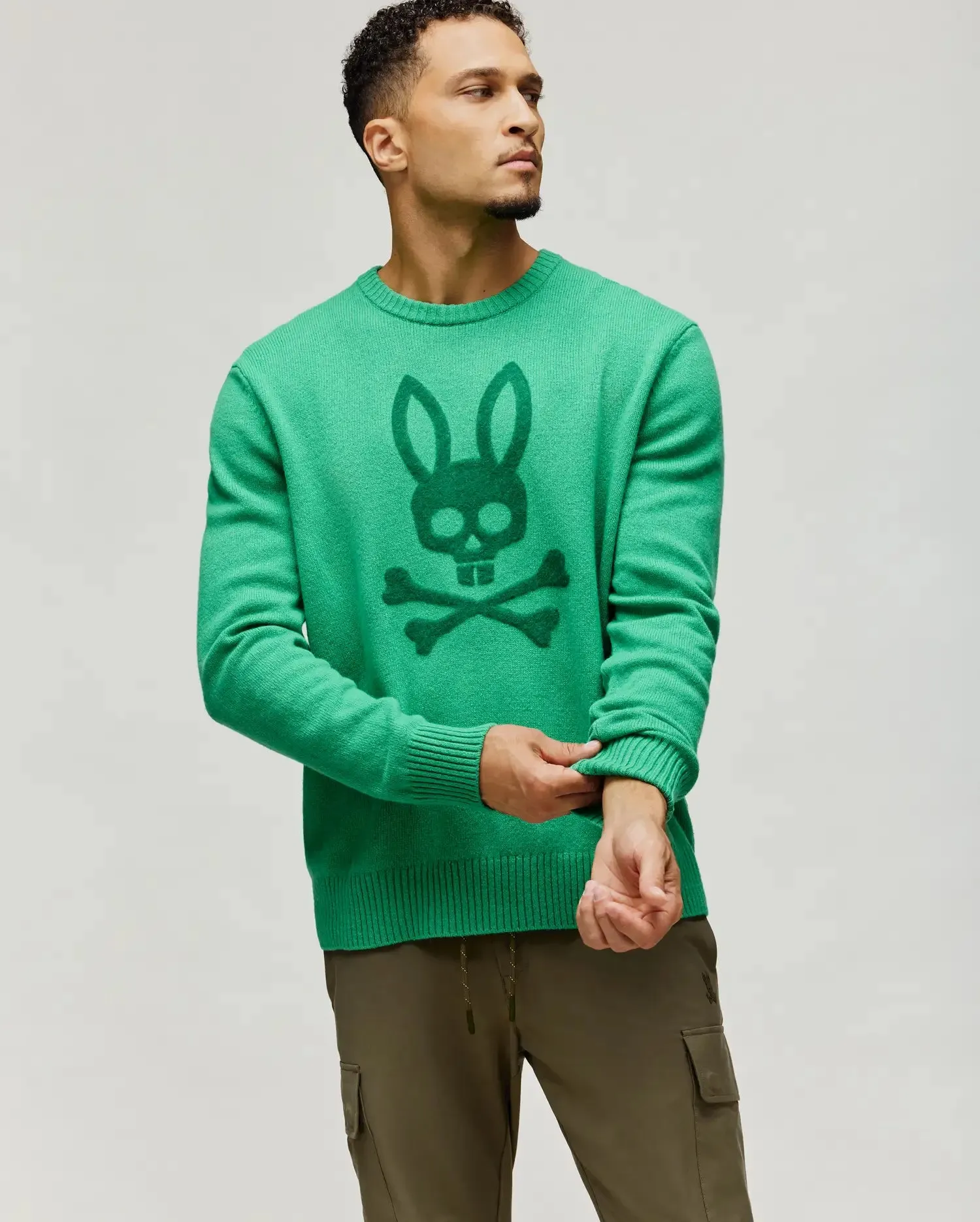 MENS SAXON COZY YARN CREW - MT0400074 sold by Psycho Bunny product image thumbnail 4