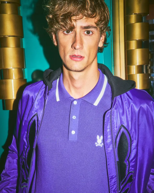 MENS LAZARE KNIT POLO - MT0100165 sold by Psycho Bunny