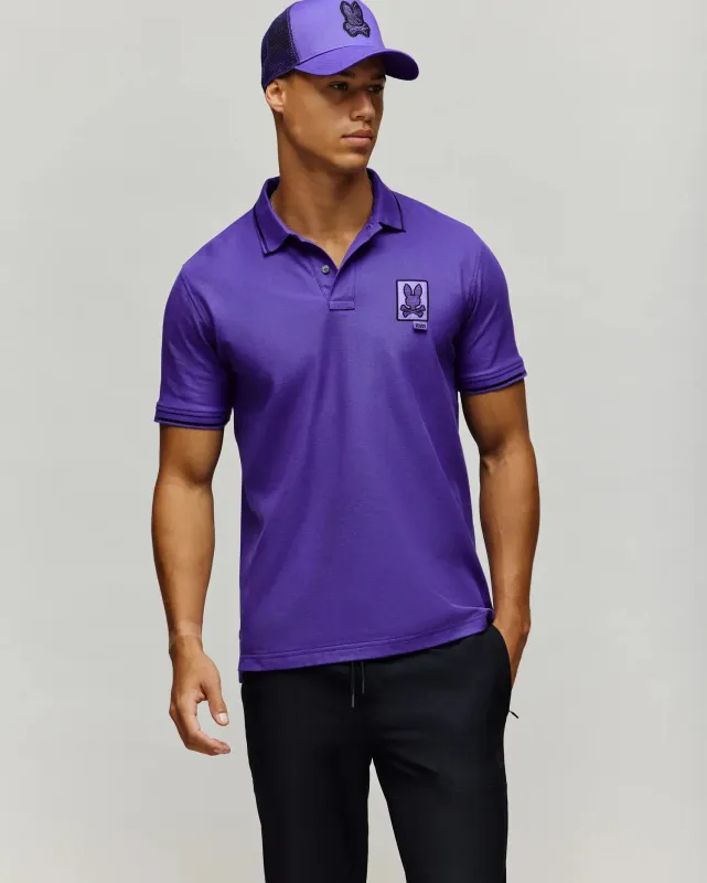 MENS VAREN PIQUE POLO - MT0100154 sold by Psycho Bunny