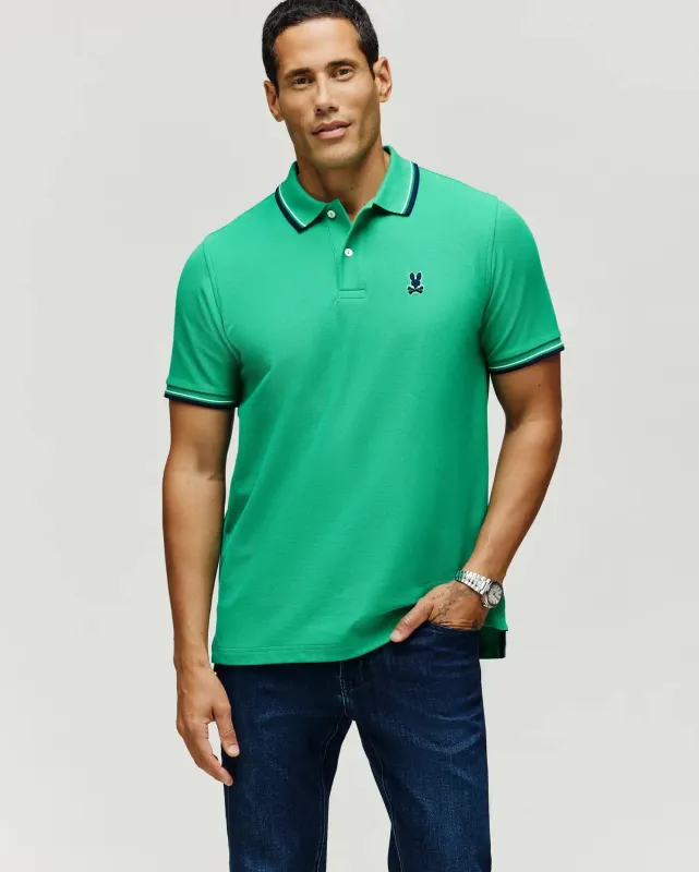 MENS RIDGE PIQUE POLO - MT0100083 sold by Psycho Bunny