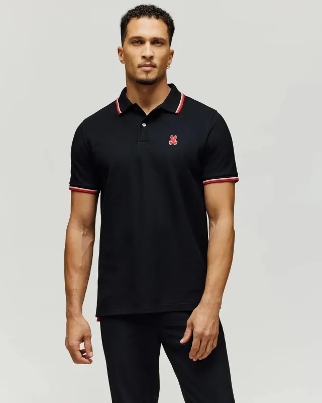 MENS RIDGE PIQUE POLO - MT0100083 sold by Psycho Bunny