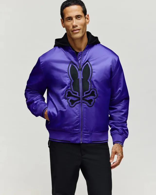 MENS MAGNUS RELAXED BOMBER - MO1100054 sold by Psycho Bunny