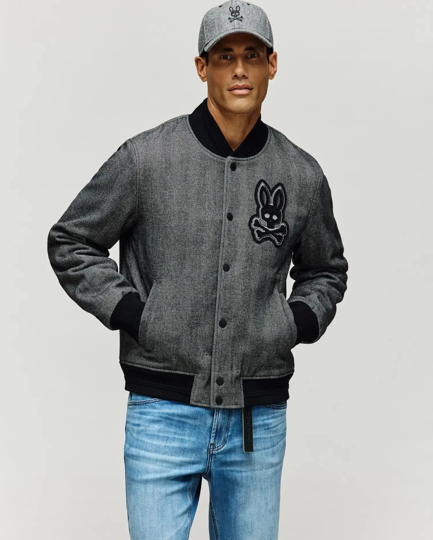 MENS MARLO BOMBER - MO1100024 sold by Psycho Bunny product image thumbnail 2