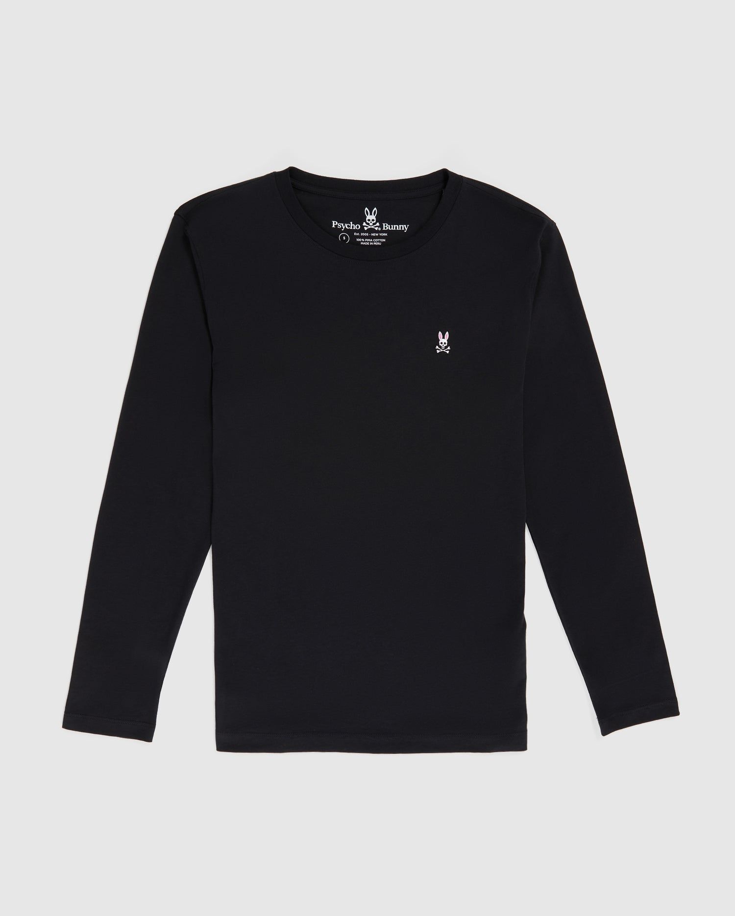 MENS BIG AND TALL LONG SLEEVE CLASSIC CREW - B9T422ARPC sold by Psycho Bunny