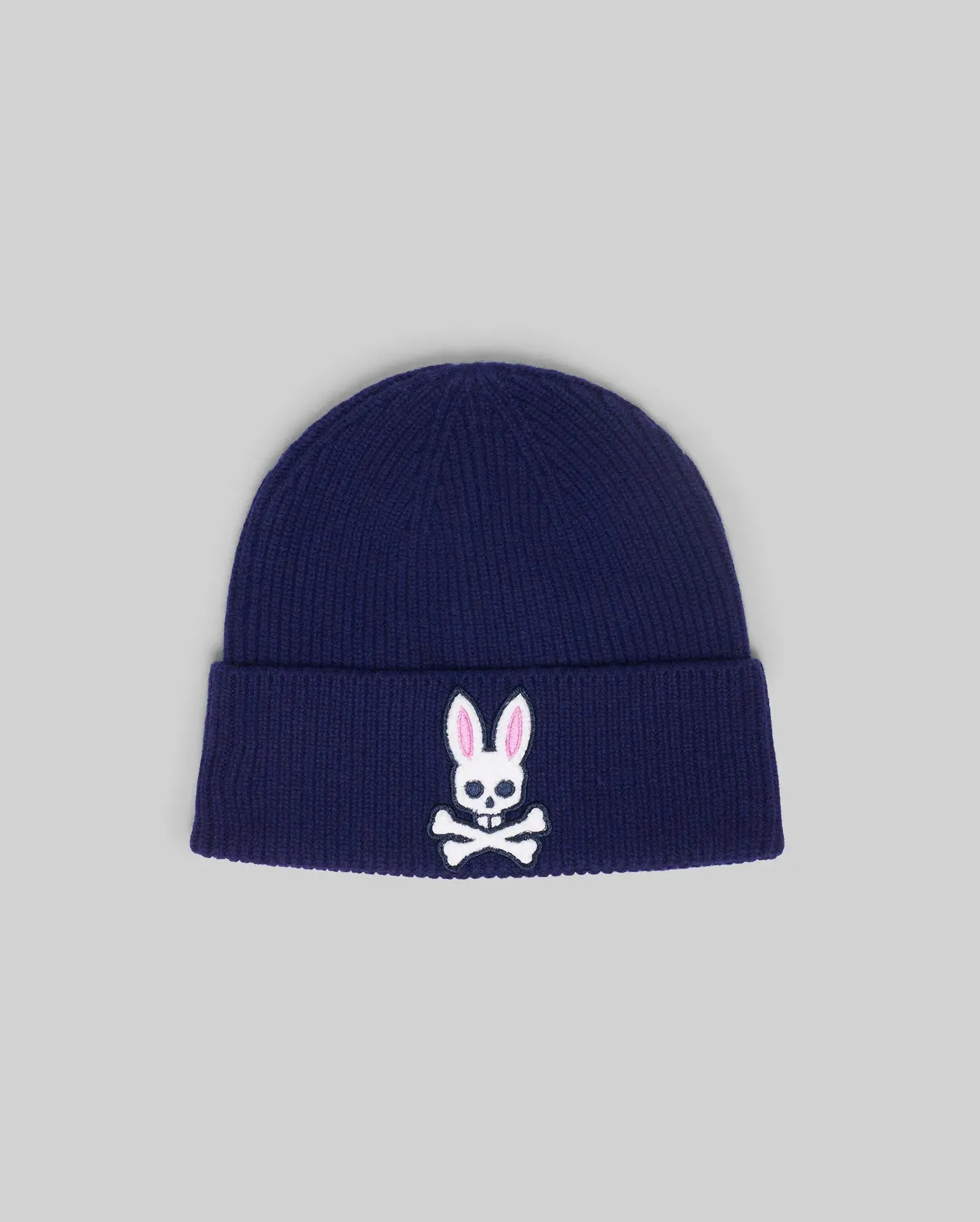 MENS CHENILLE PATCH BEANIE - MO2500024 sold by Psycho Bunny