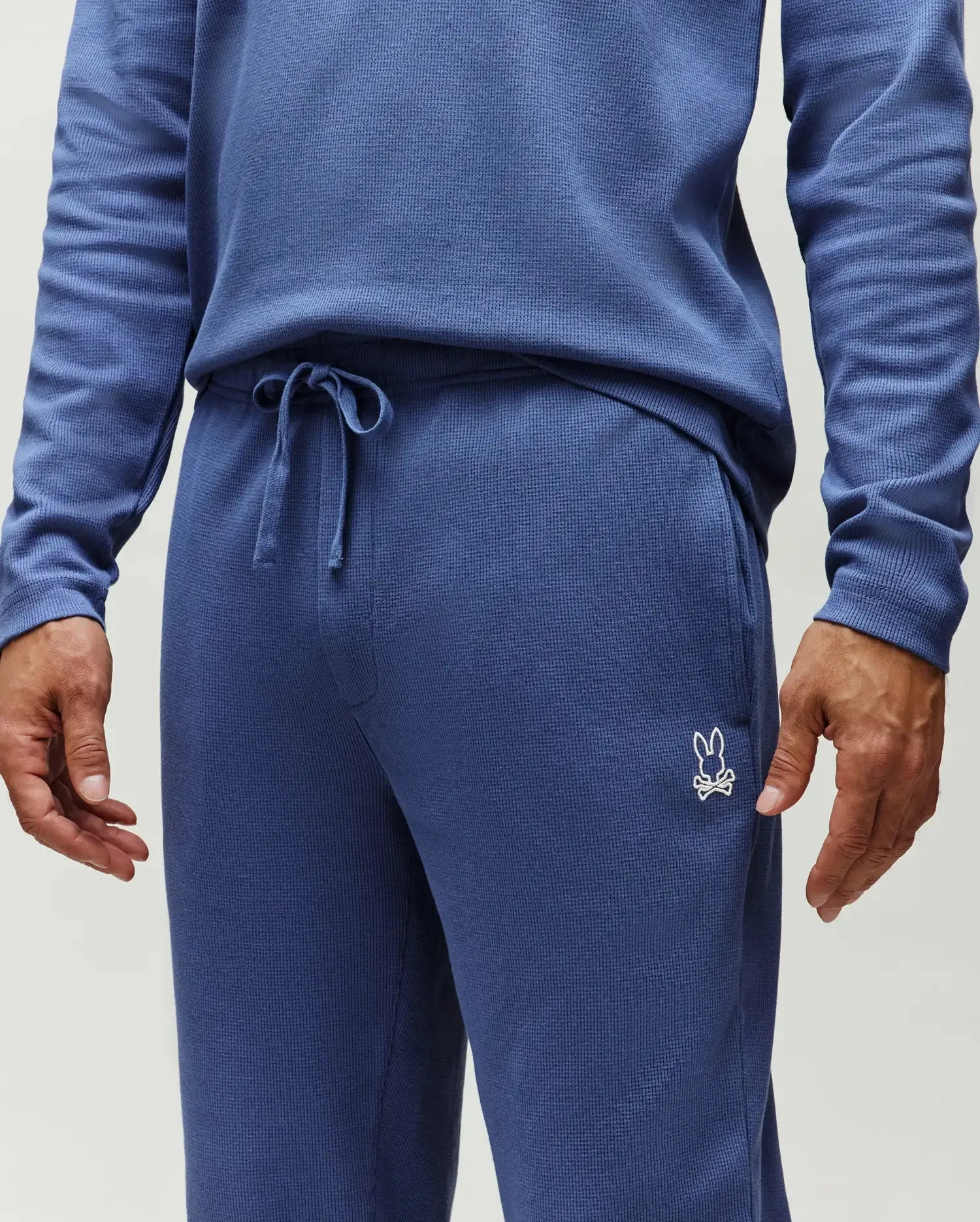MENS NOE WAFFLE LOUNGE PANT - MO1400027 sold by Psycho Bunny product image thumbnail 2
