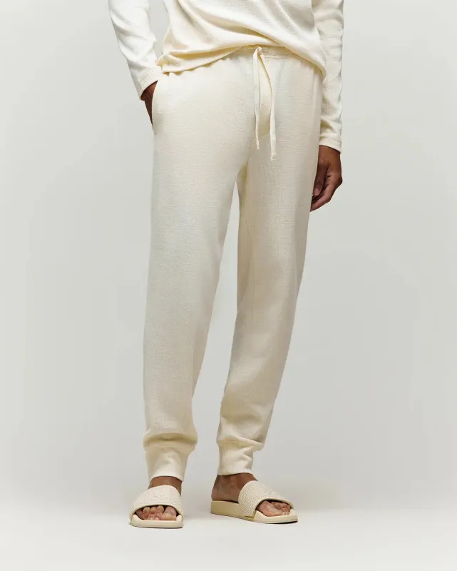 MENS NOE WAFFLE LOUNGE PANT - MO1400027 sold by Psycho Bunny