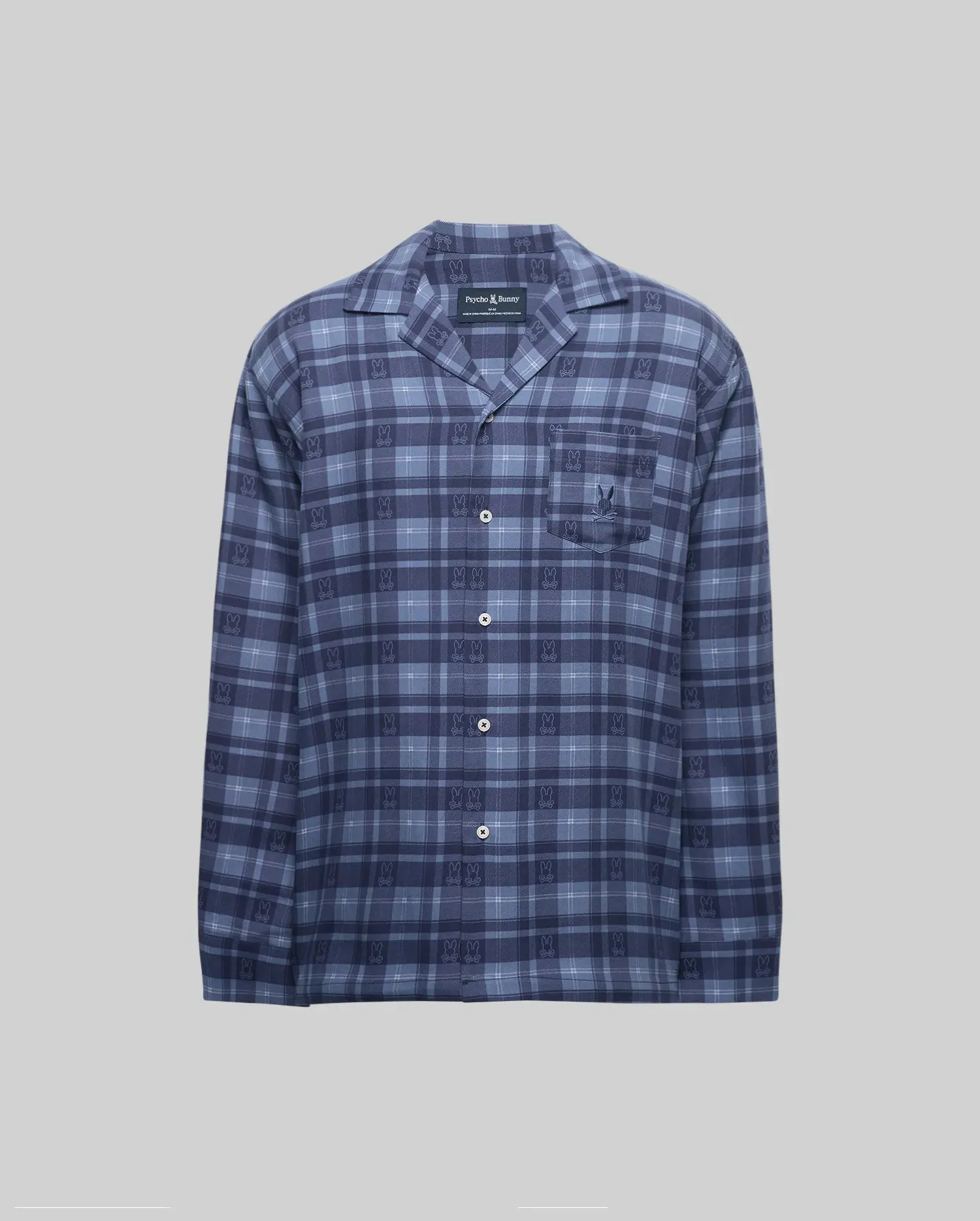 MENS IVO FLANNEL PAJAMA SET - MO1400016 sold by Psycho Bunny product image thumbnail 5