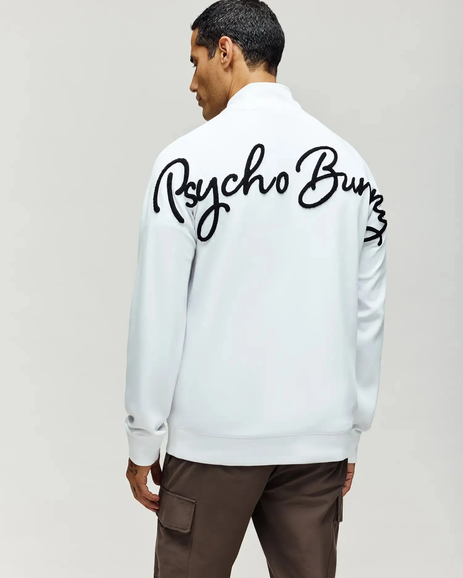 MENS TATE 1/4 ZIP CHENILLE PULLOVER - MT0500148 sold by Psycho Bunny product image thumbnail 4