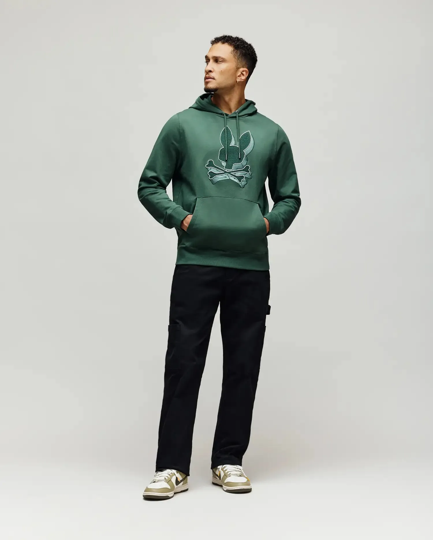 MENS ZAL 3D BUNNY HOODIE - MT0500147 sold by Psycho Bunny product image thumbnail 4