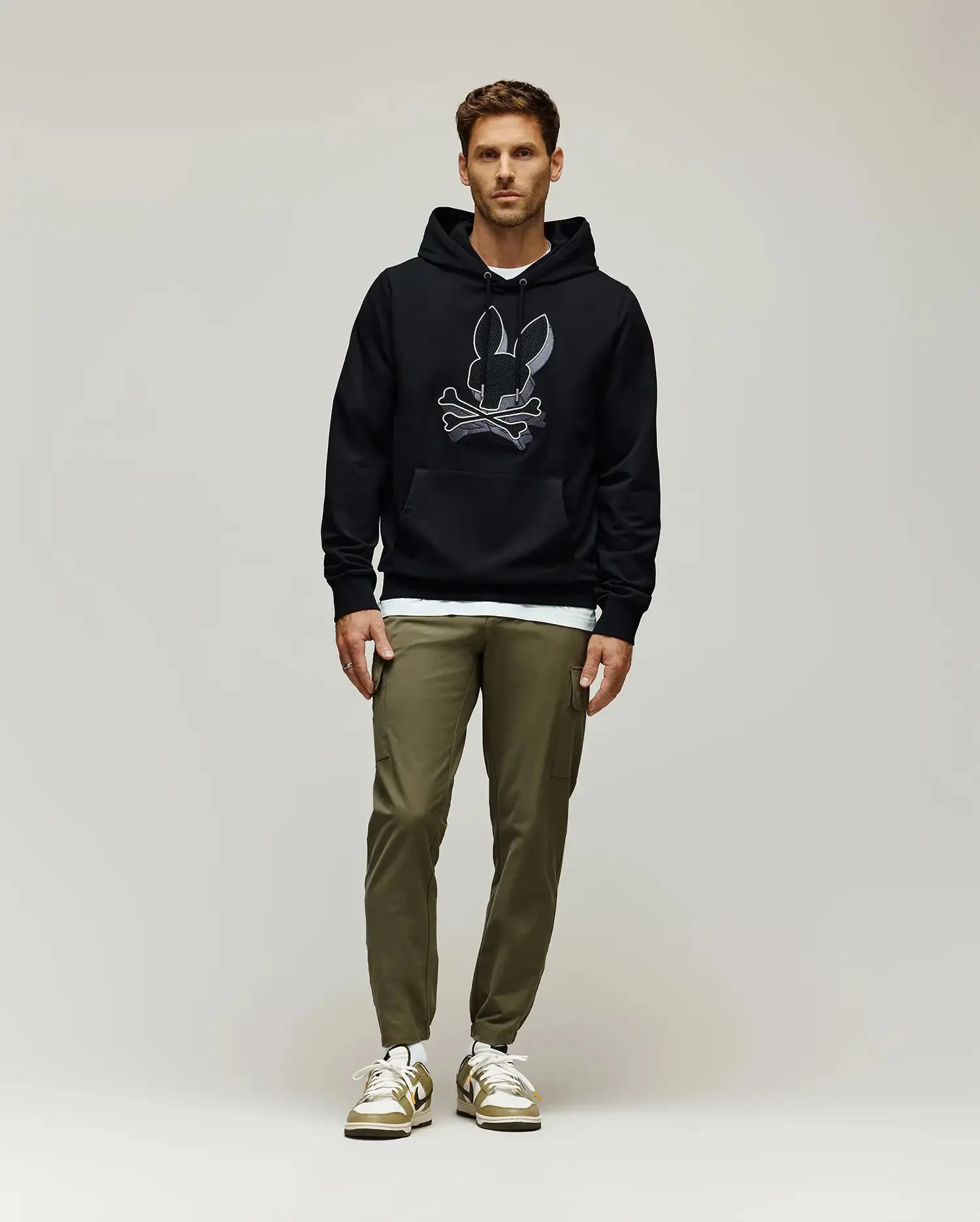 MENS ZAL 3D BUNNY HOODIE - MT0500147 sold by Psycho Bunny product image thumbnail 4