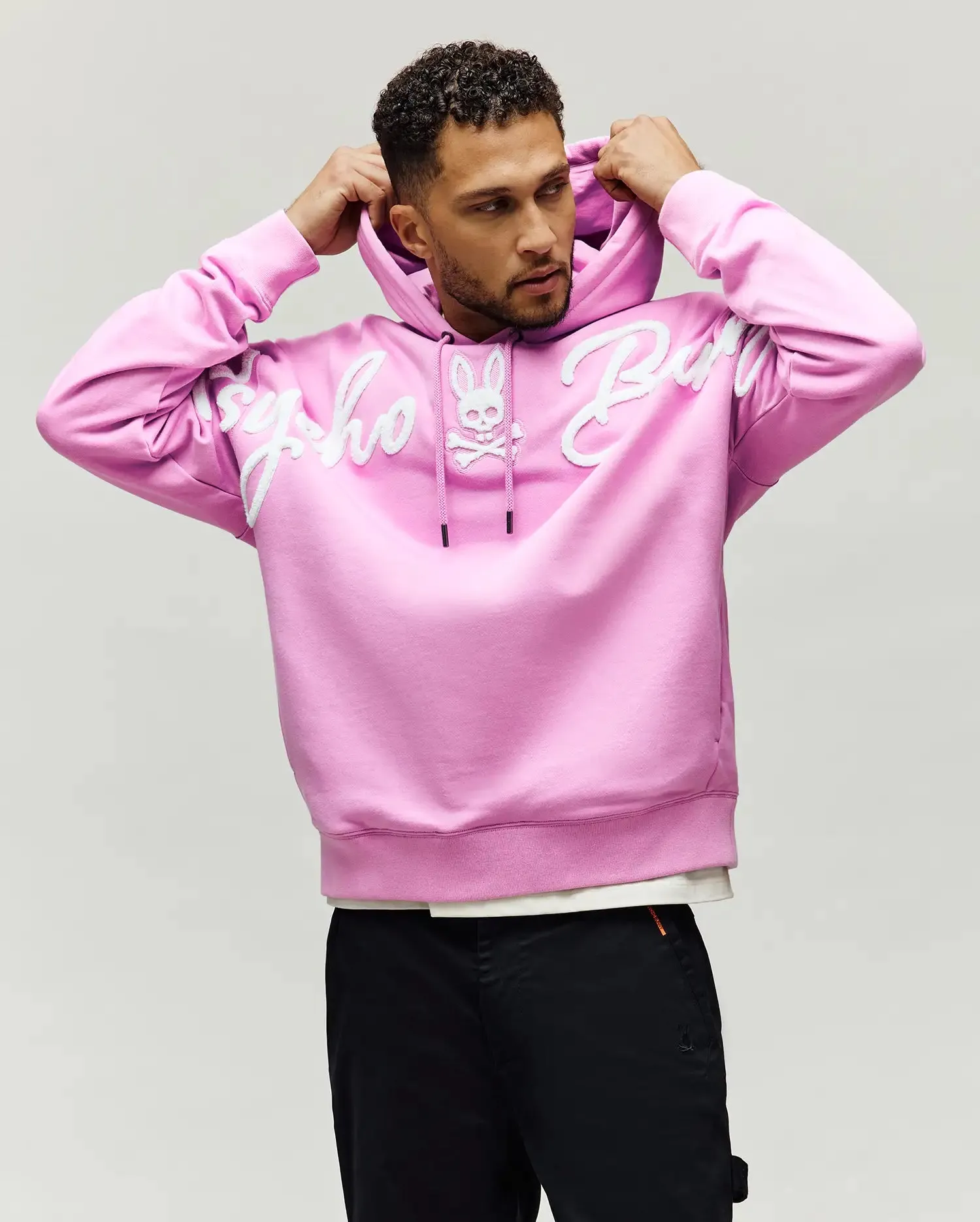 MENS TATE CHENILLE HOODIE - MT0500096 sold by Psycho Bunny product image thumbnail 4