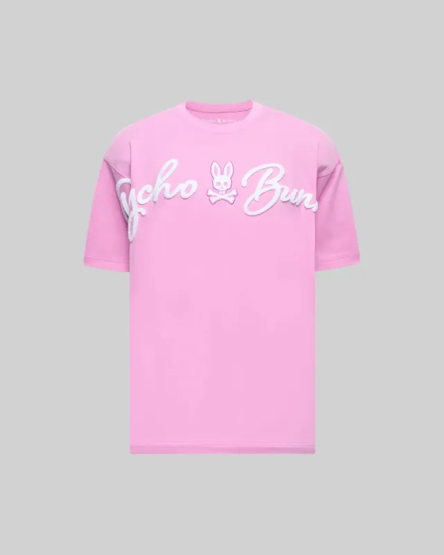 MENS TATE OVERSIZED GRAPHIC TEE - MT0200257 sold by Psycho Bunny