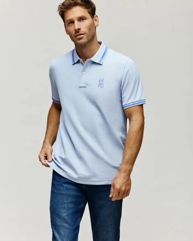 MENS BRYN PIQUE POLO - MT0100110 sold by Psycho Bunny