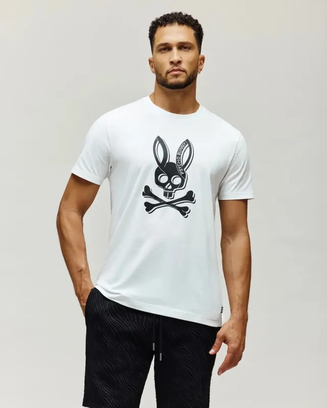 MENS SERGE EMBROIDERED BUNNY GRAPHIC TEE - MT0200405 sold by Psycho Bunny