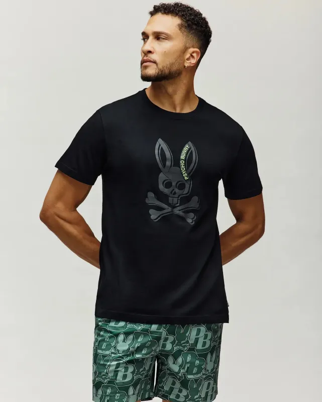 MENS SERGE EMBROIDERED BUNNY GRAPHIC TEE - MT0200405 sold by Psycho Bunny