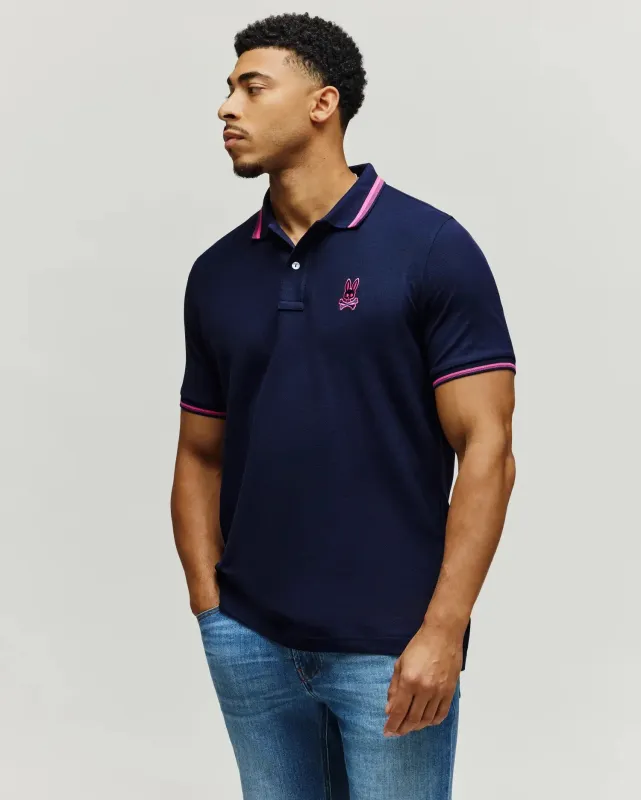MENS BRYN PIQUE POLO - MT0100209 sold by Psycho Bunny