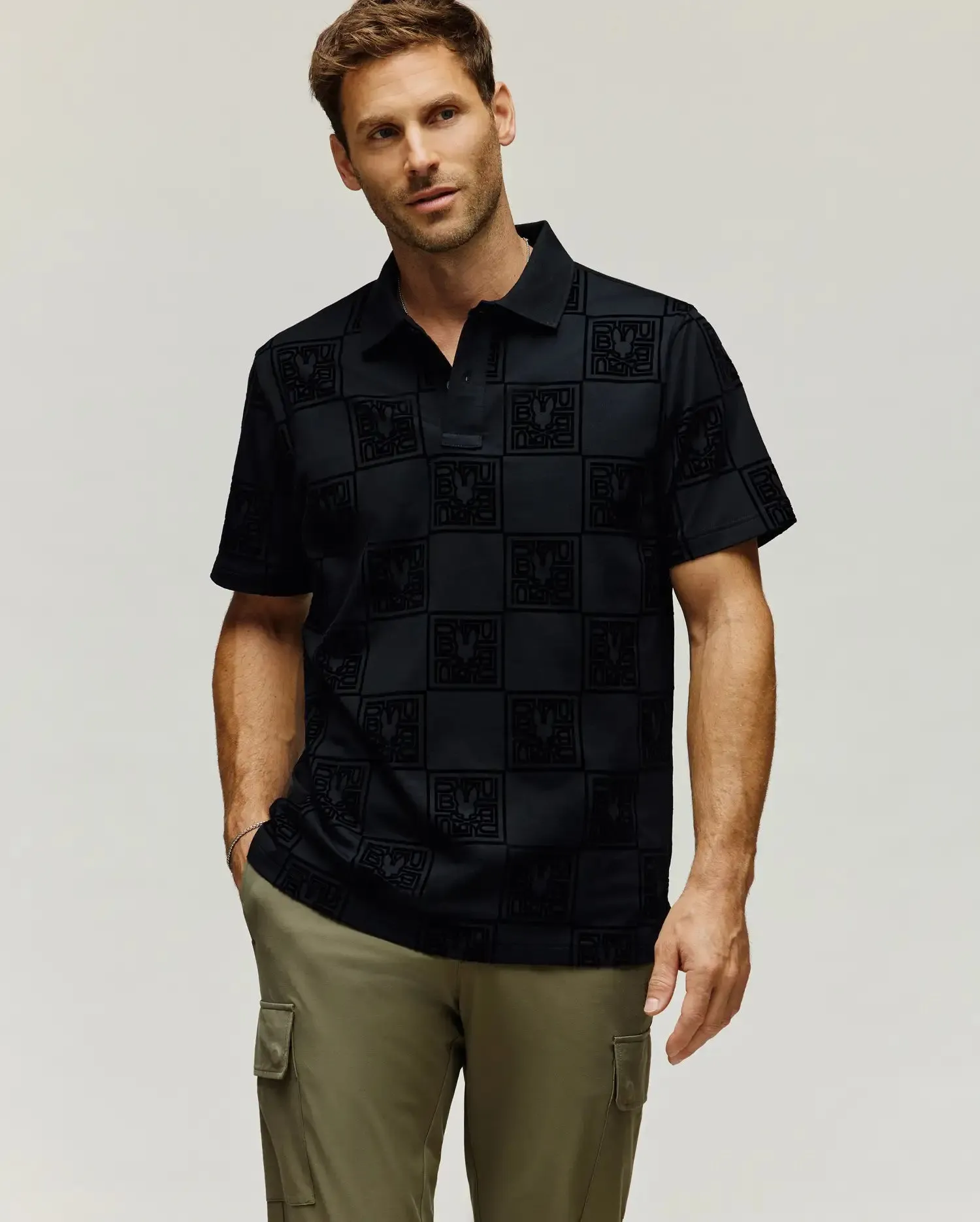 MENS GIO JERSEY POLO - MT0100140 sold by Psycho Bunny