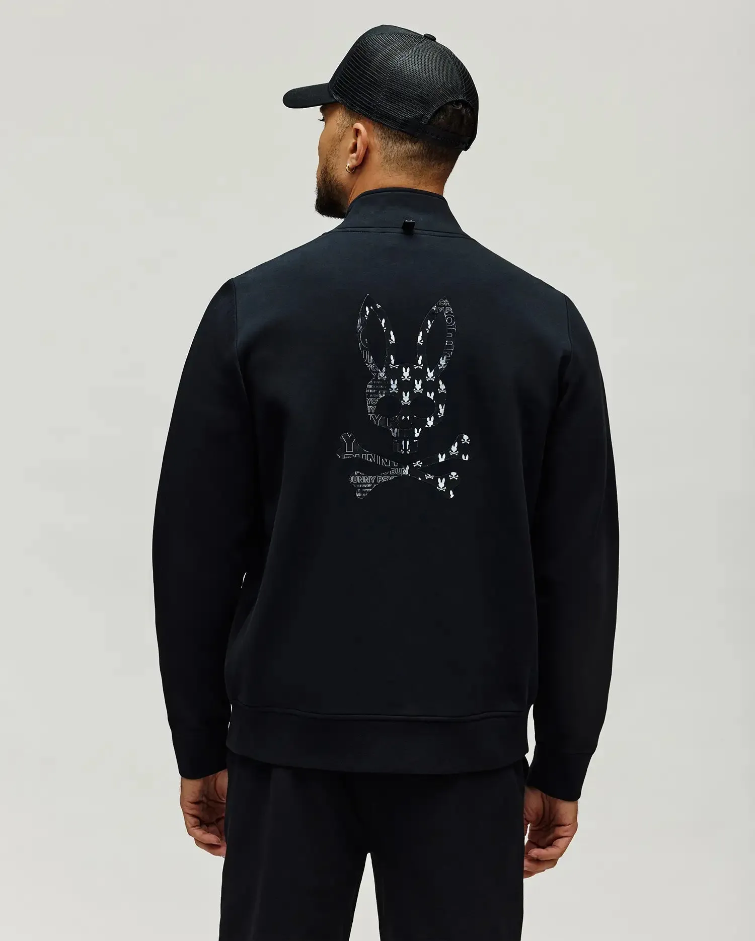 MENS JARVIS HOLOGRAM TRACK BOMBER - MT0500128 sold by Psycho Bunny product image thumbnail 4