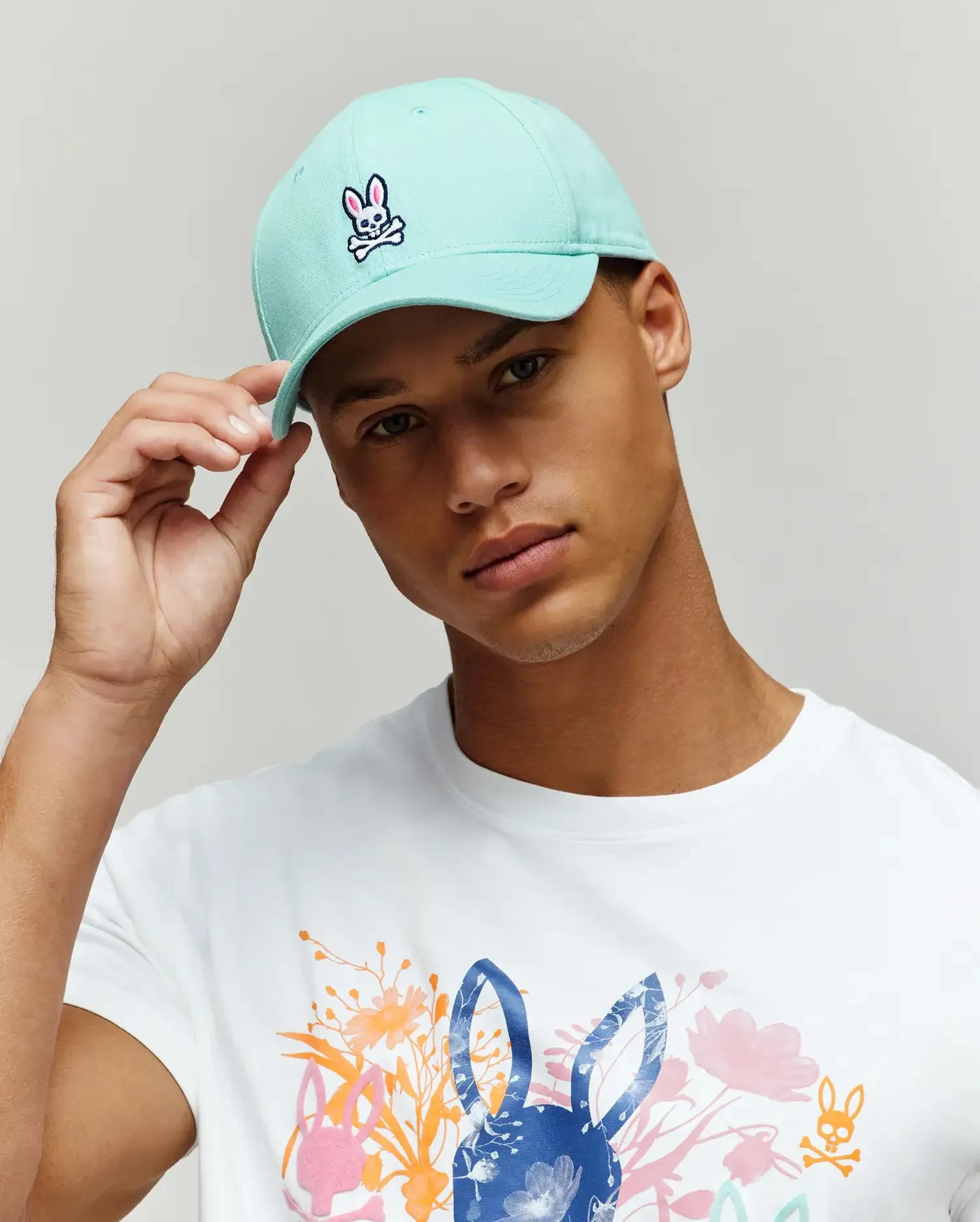 MENS CLASSIC BASEBALL CAP - B6A816A1HT sold by Psycho Bunny