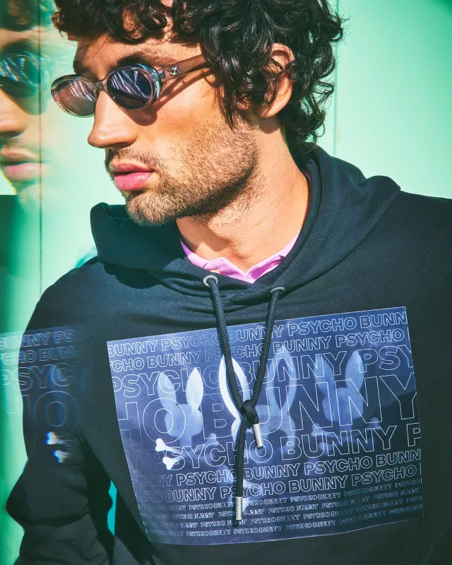 MENS JARVIS HOLOGRAM HOODIE - MT0500168 sold by Psycho Bunny