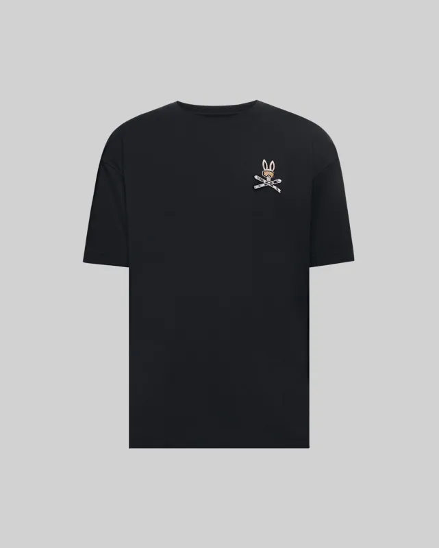 MENS INDIGO OVERSIZED FIT TEE - MT0200262 sold by Psycho Bunny