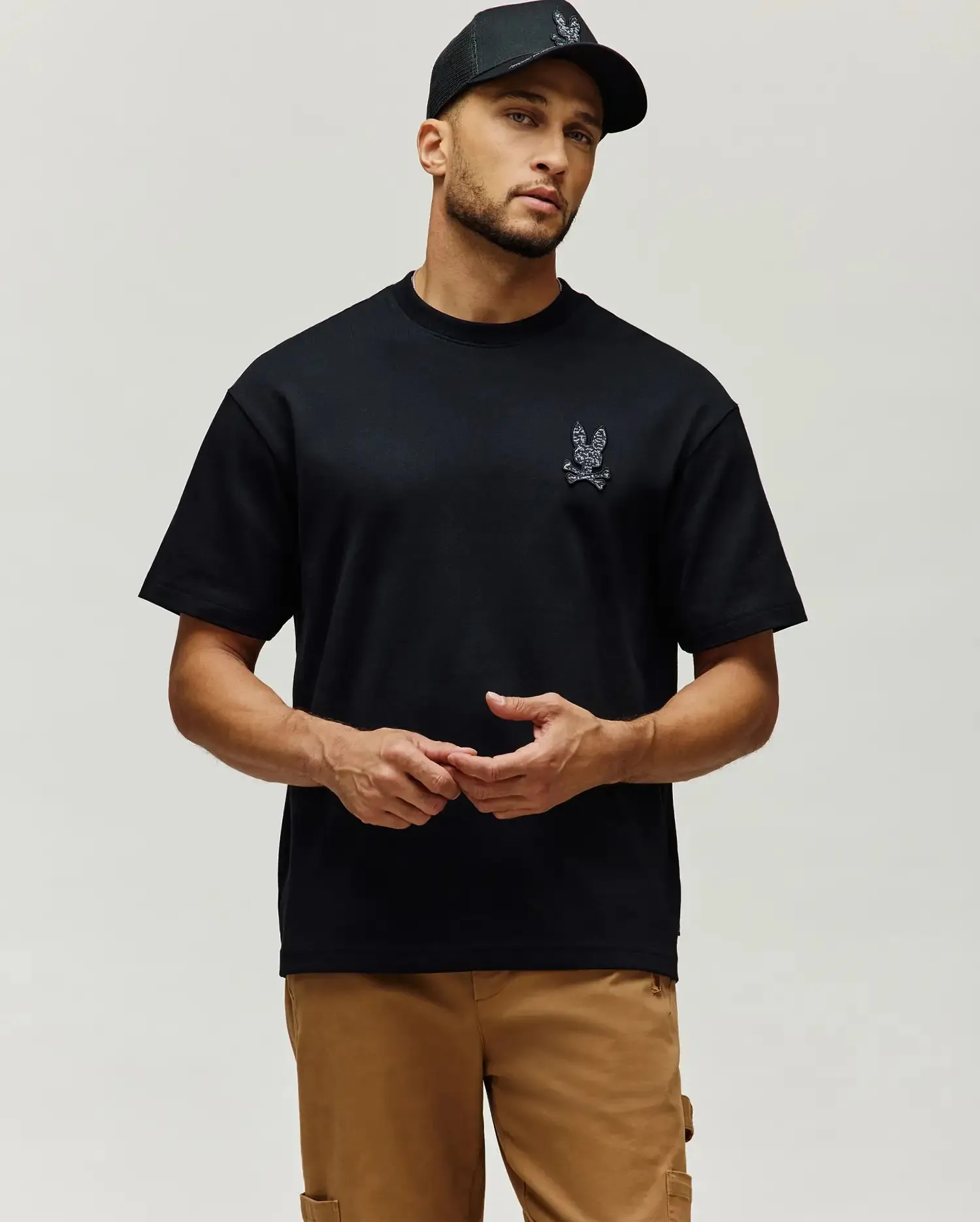 MENS GABIN OVERSIZED FIT TEE - MT0200192 sold by Psycho Bunny product image thumbnail 3