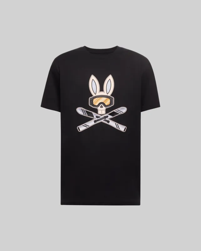 MENS INDIGO BUNNY GRAPHIC TEE - MT0200148 sold by Psycho Bunny