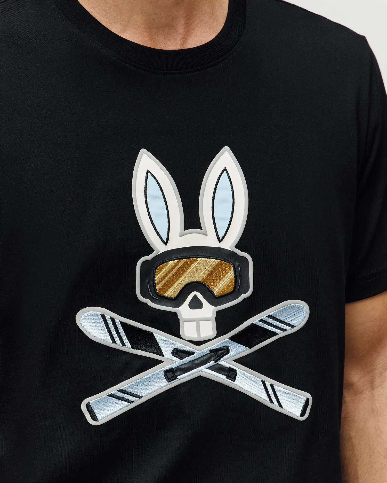 MENS INDIGO BUNNY GRAPHIC TEE - MT0200148 sold by Psycho Bunny product image thumbnail 3