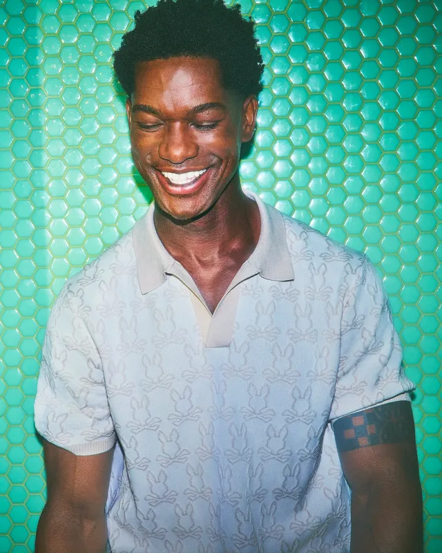 MENS ELDEN JOHNNY COLLAR POLO - MT0100157 sold by Psycho Bunny