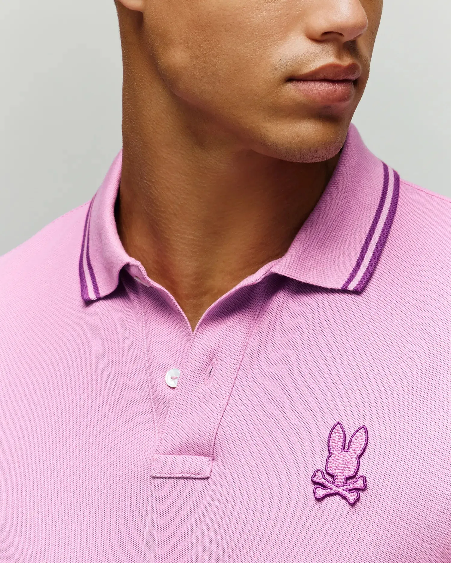 MENS GABIN PIQUE POLO - MT0100065 sold by Psycho Bunny product image thumbnail 2
