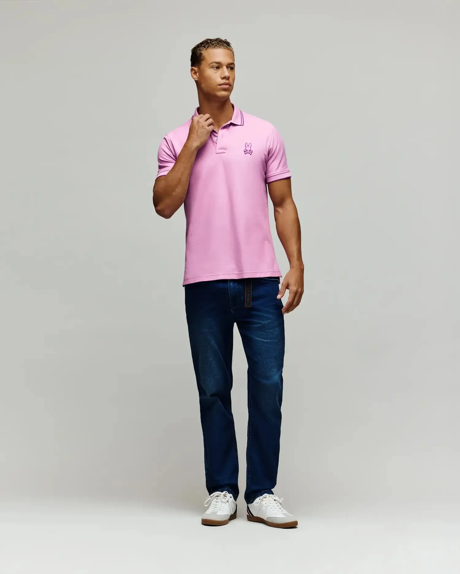 MENS GABIN PIQUE POLO - MT0100065 sold by Psycho Bunny product image thumbnail 4