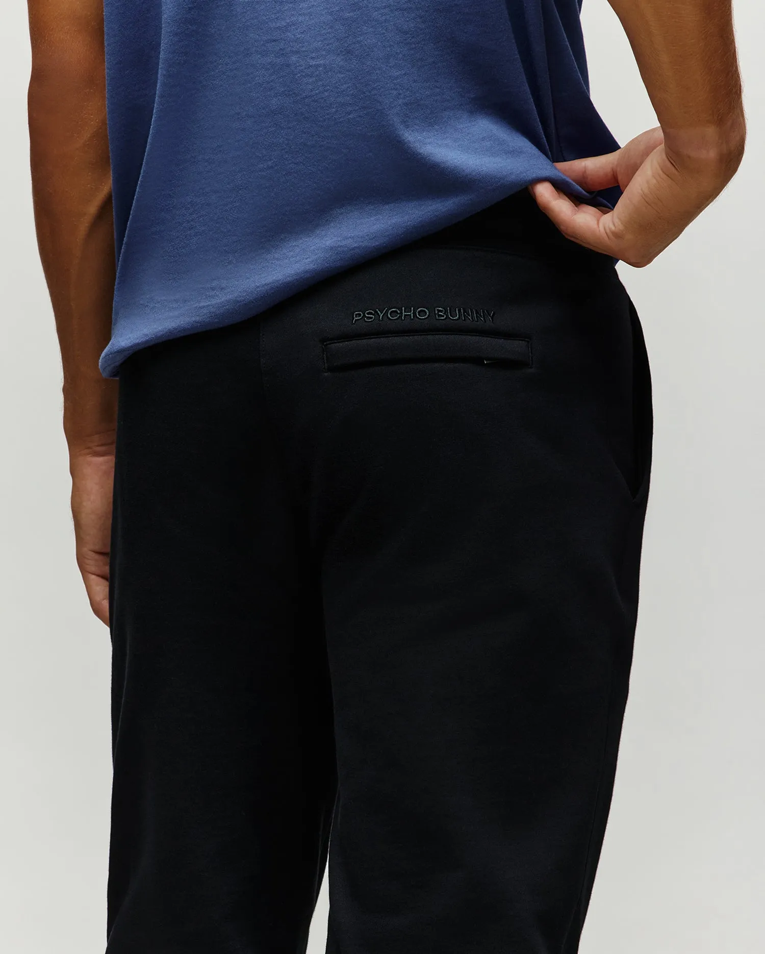 MENS INDIGO SKI BUNNY SWEATPANT - MB0800038 sold by Psycho Bunny product image thumbnail 4