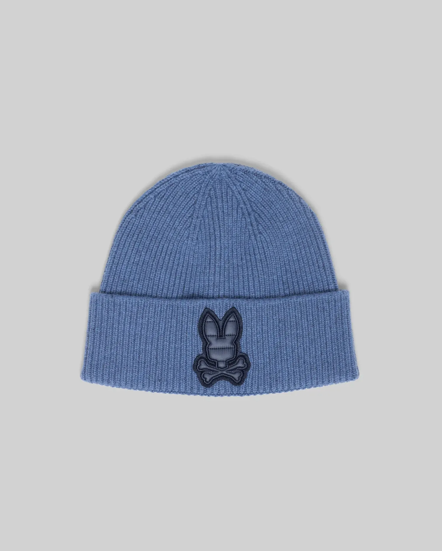 MENS RIVEN PUFFER PATCH BEANIE - MO2500020 sold by Psycho Bunny product image thumbnail 4