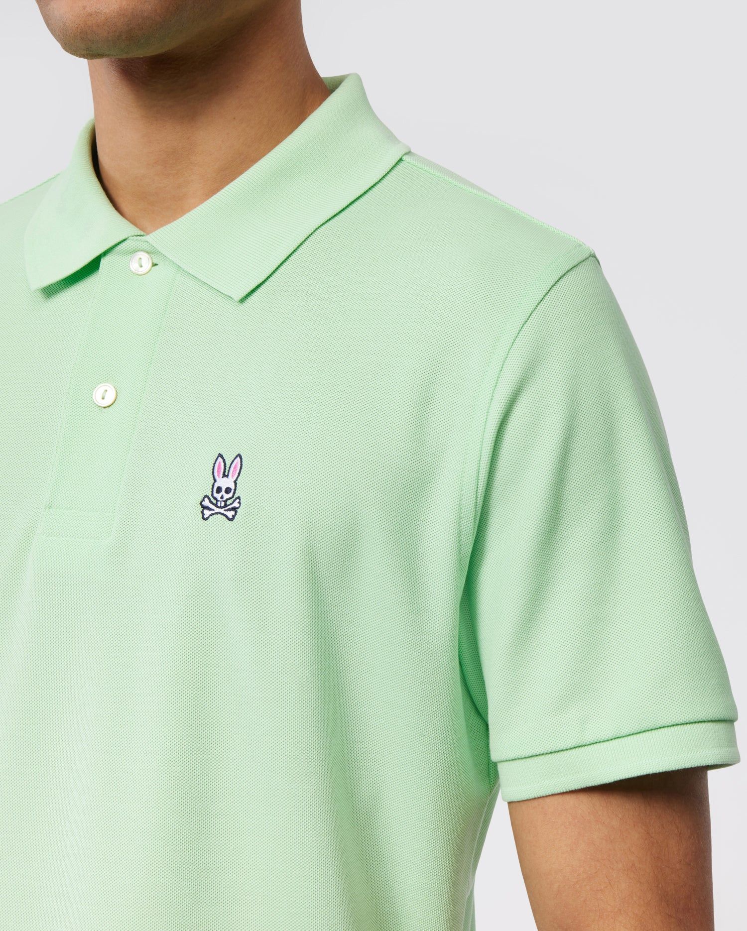 MENS CLASSIC PIQUE POLO - B6K001X1PC sold by Psycho Bunny product image thumbnail 3