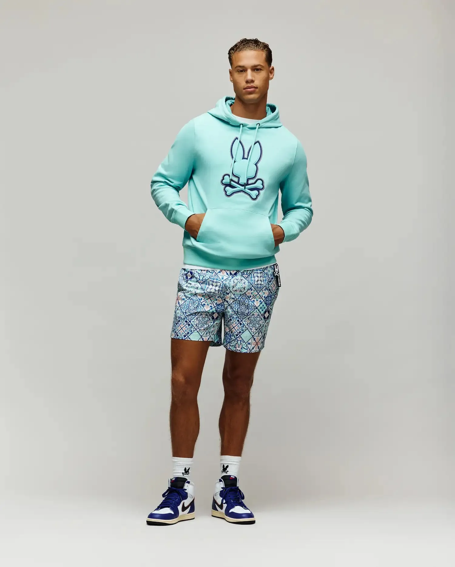 MENS GAGE PATCH HOODIE - MT0500089 sold by Psycho Bunny product image thumbnail 4