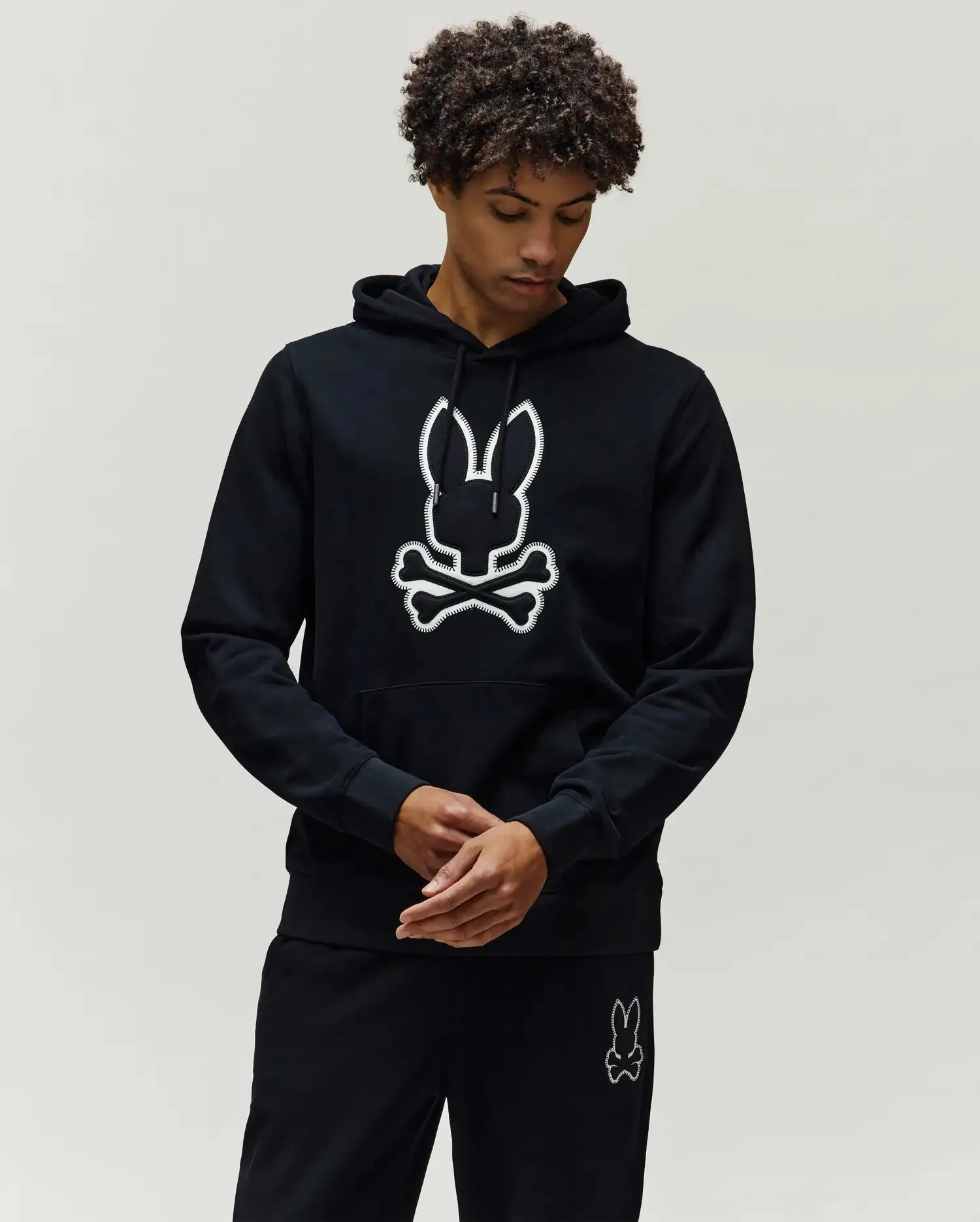 MENS GAGE PATCH HOODIE - MT0500089 sold by Psycho Bunny product image thumbnail 3