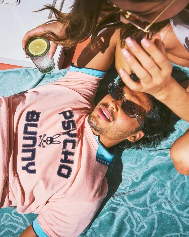 MENS GAGE WORDMARK TEE - MT0200143 sold by Psycho Bunny