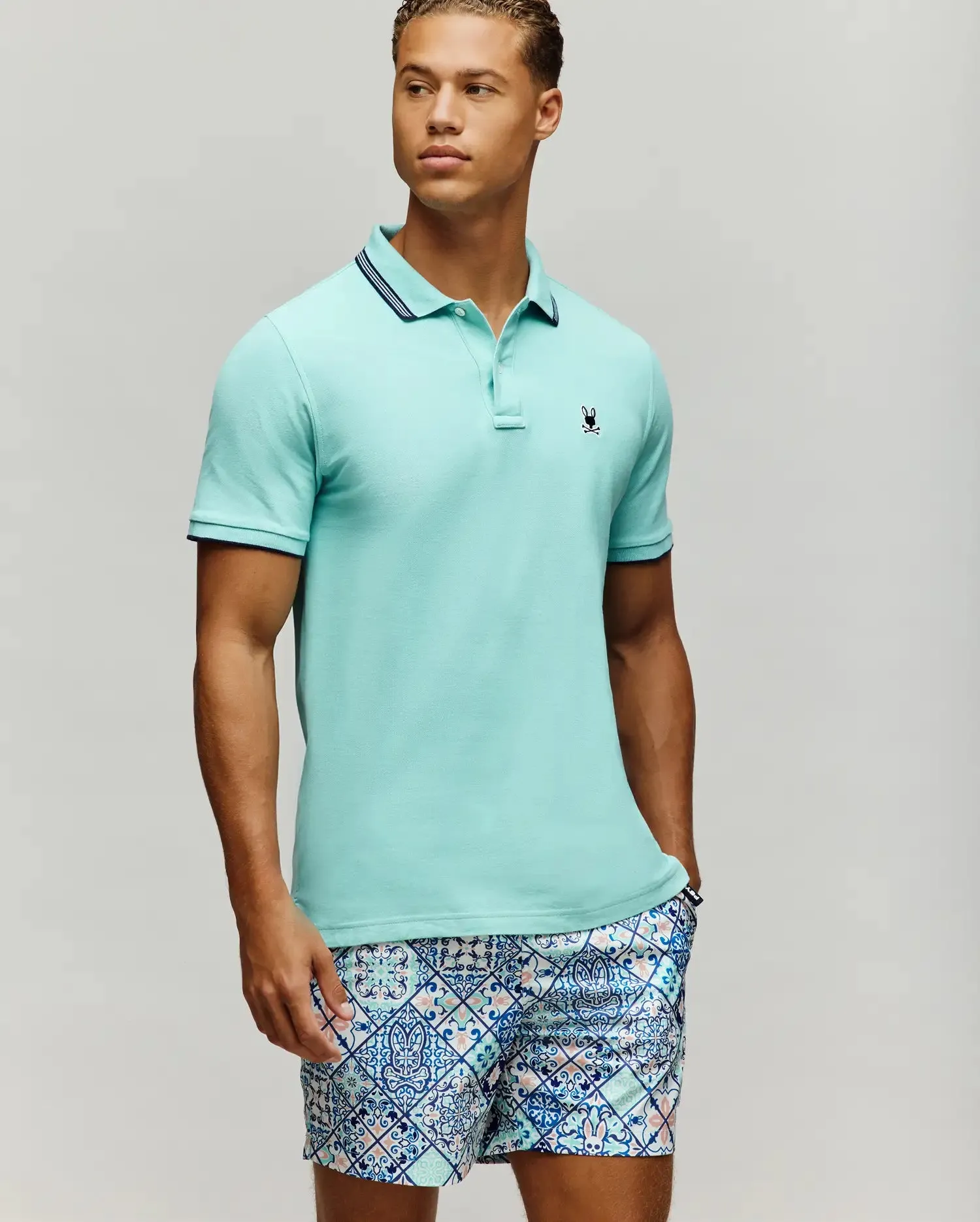 MENS TAVIAN PIQUE POLO - MT0100081 sold by Psycho Bunny product image thumbnail 3