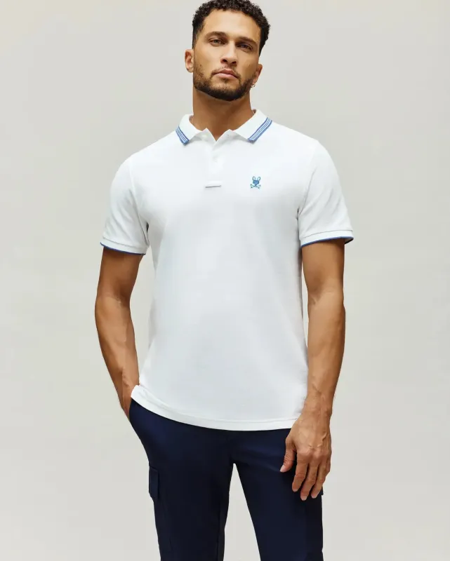 MENS TAVIAN PIQUE POLO - MT0100081 sold by Psycho Bunny