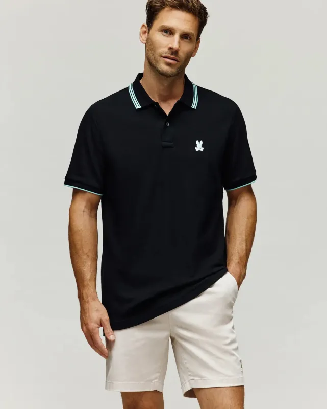 MENS TAVIAN PIQUE POLO - MT0100081 sold by Psycho Bunny