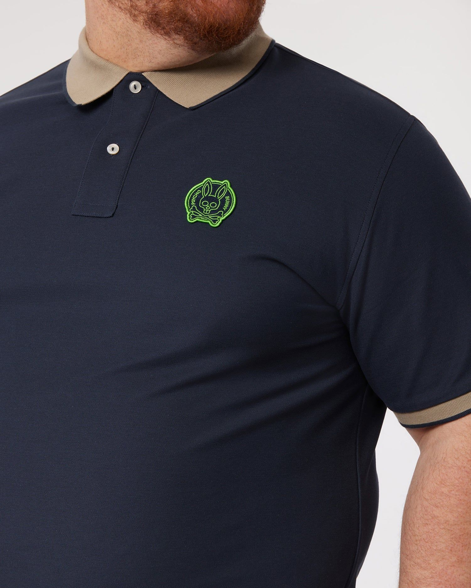 MENS BIG AND TALL SWITZER PIQUE FASHION POLO - B9K800X1PC sold by Psycho Bunny product image thumbnail 4