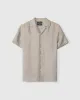 MENS WINDCREST LINEN BLEND SHORT SLEEVE SHIRT - B6Q148C200 sold by Psycho Bunny