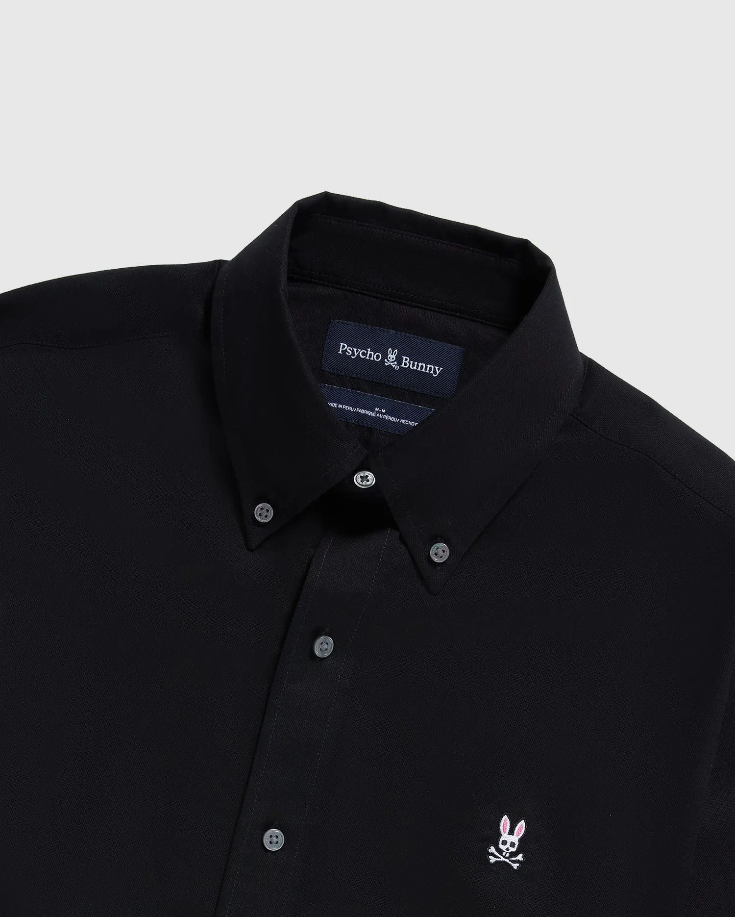 MENS CLASSIC OXFORD LONG SLEEVE SHIRT - B6C655X1PC sold by Psycho Bunny product image thumbnail 5