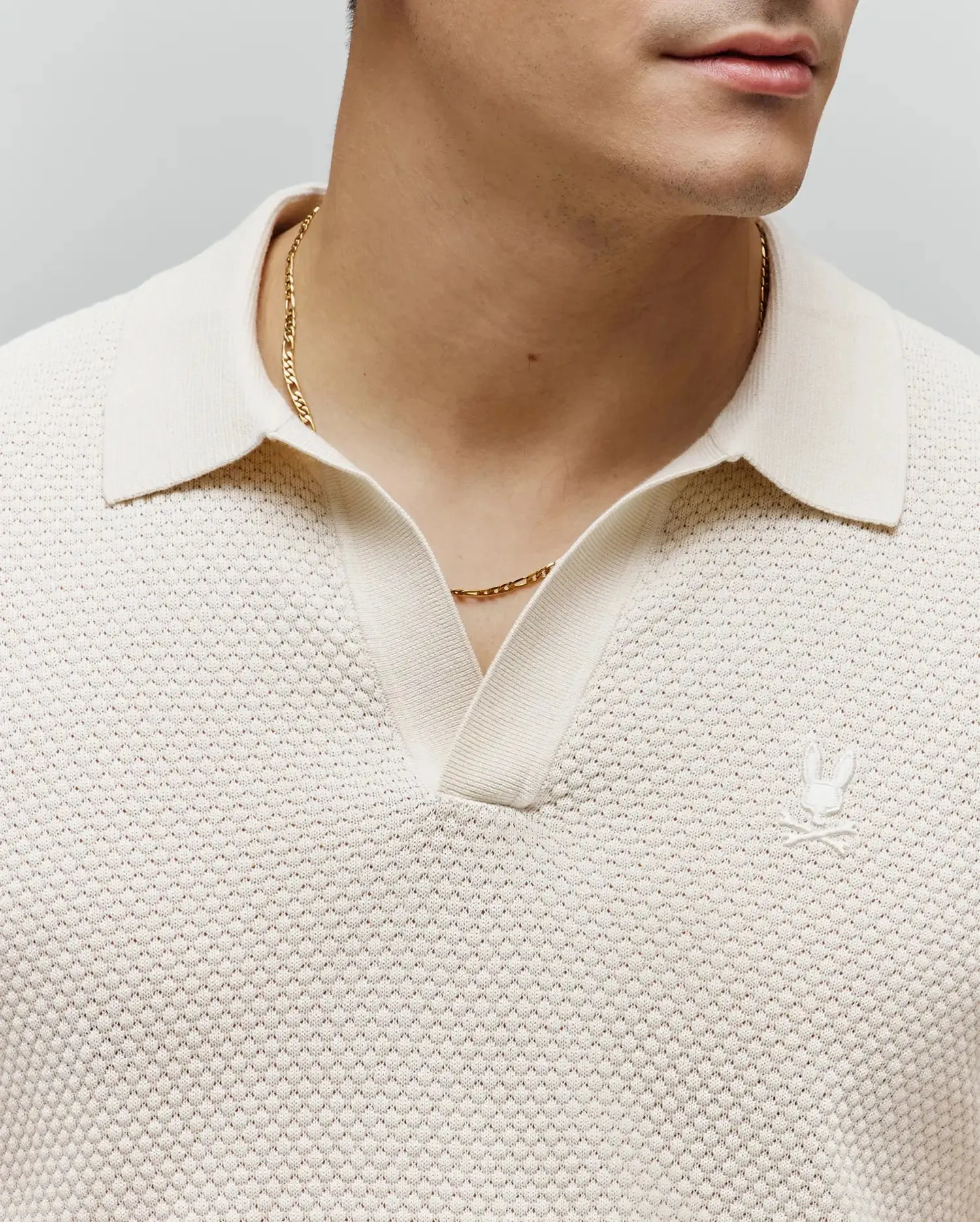 MENS DEVON KNIT POLO - MT0100169 sold by Psycho Bunny product image thumbnail 2