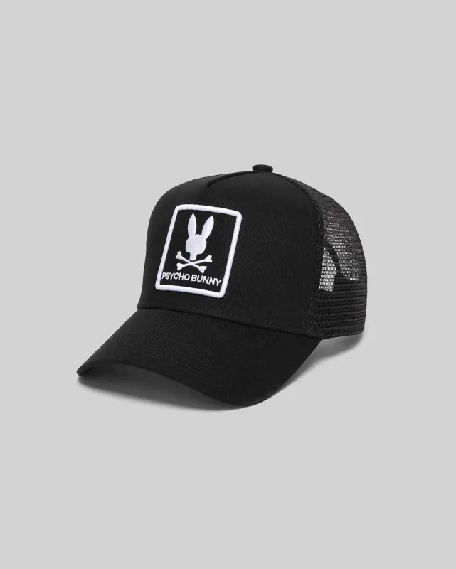 MENS ADAMO TRUCKER CAP - MO1500076 made by Psycho Bunny